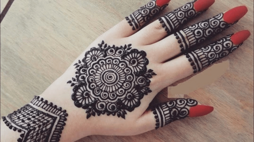 Jewellery Mehndi Design