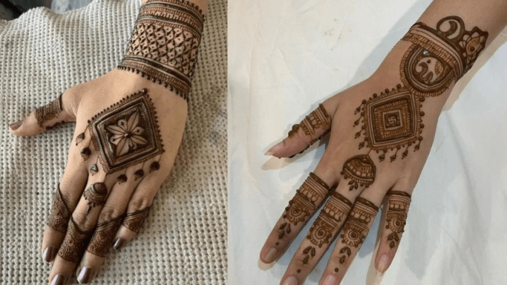 Fancy Stylish Mehndi Design