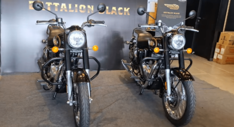 Royal Enfield Battalion Black