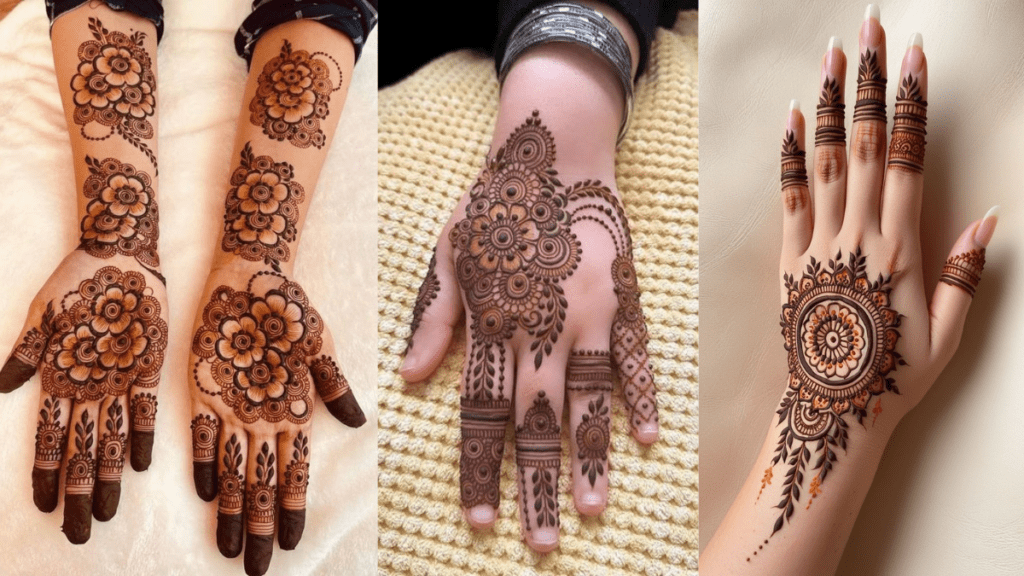Fancy Stylish Mehndi Design
