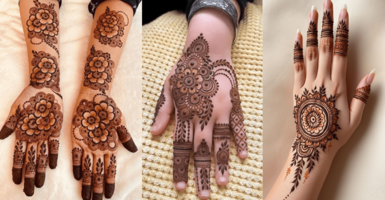 Fancy Stylish Mehndi Design
