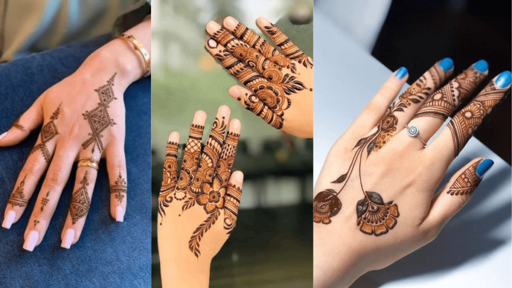 Fancy Stylish Mehndi Design