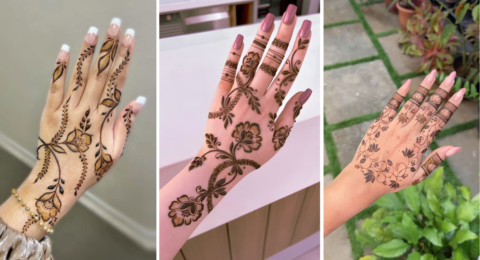 Short Mehndi Design