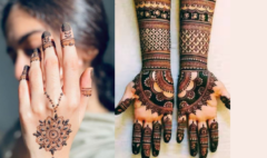 Royal Finger Mehndi Design