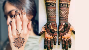 Royal Finger Mehndi Design