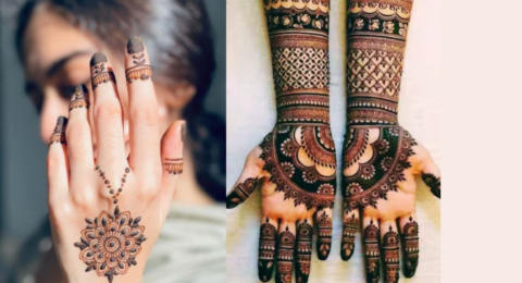 Royal Finger Mehndi Design