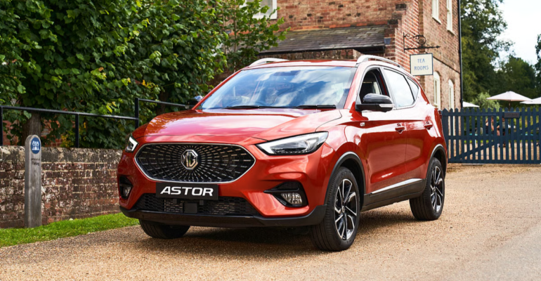 MG Astor Mileage