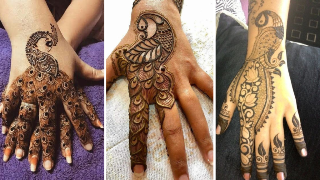 Stylish Back Hand Mehndi Designs