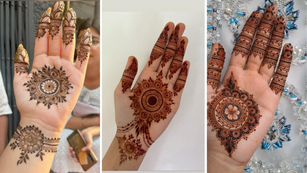 Short Mehndi Design