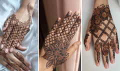 Stylish Khafif Mehndi Design