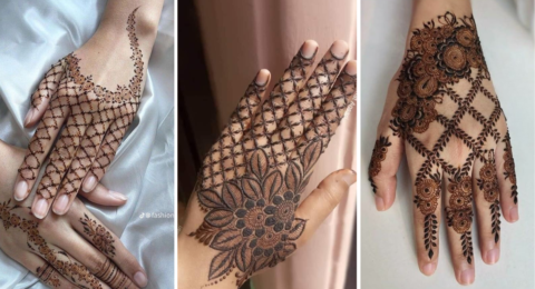 Stylish Khafif Mehndi Design