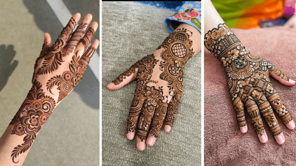 Mehndi Design Back Hand Full