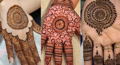 Small easy mehndi designs for eid: हर हाथ को दें खूबसूरत लुक