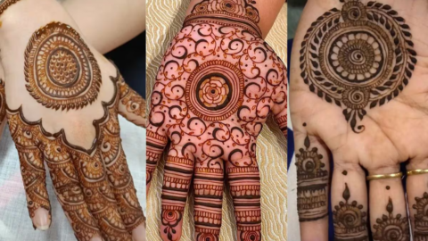 Small easy mehndi designs for eid: हर हाथ को दें खूबसूरत लुक