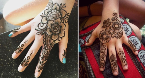 Mehndi designs kids