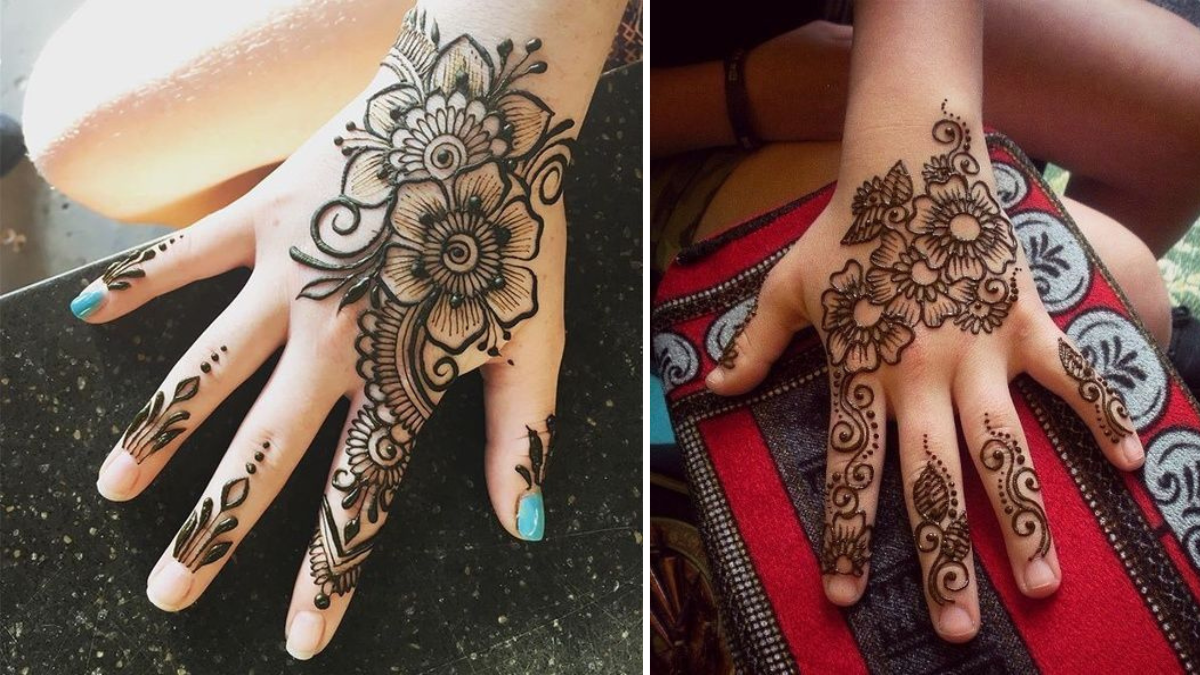 Mehndi designs kids
