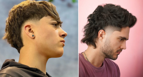 Mullet haircut men