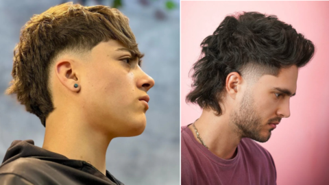 Mullet haircut men