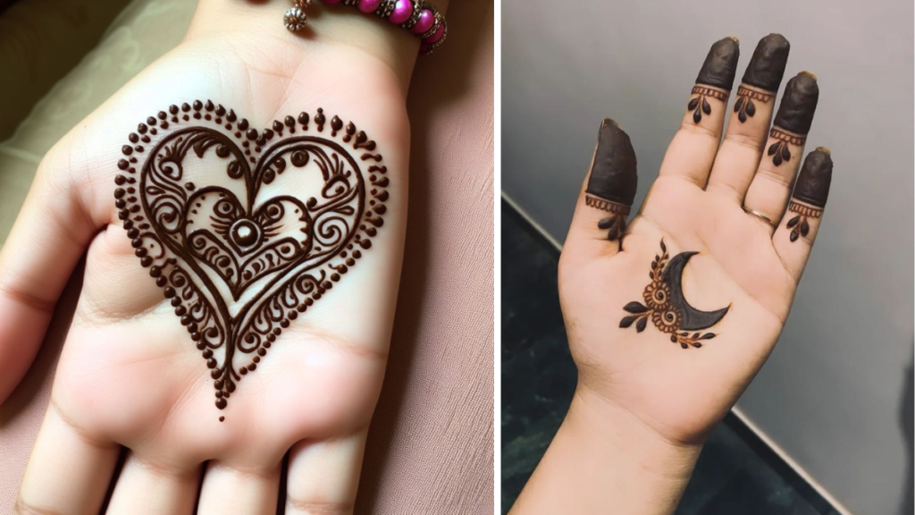 Simple mehndi designs for kids