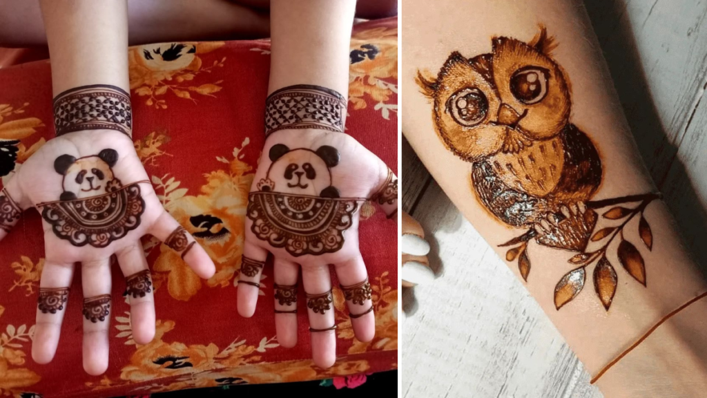Mehndi designs kids