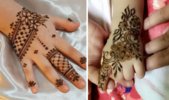 Cute easy mehndi designs