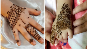 Cute easy mehndi designs
