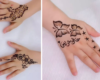 Cute easy mehndi designs for kids