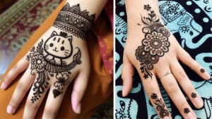 Simple mehndi designs for kids