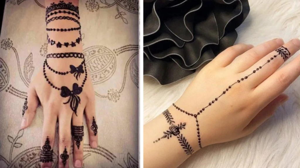 Bhai rakhi mehndi design