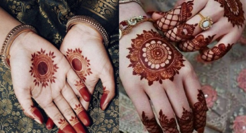 Easy pair ki mehndi design