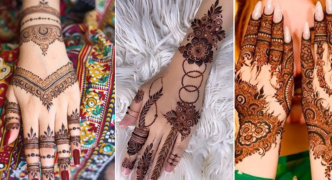 Rabeeca khan mehndi design
