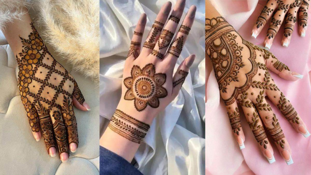 Easy mehndi design