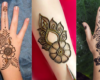 Easy mehndi design