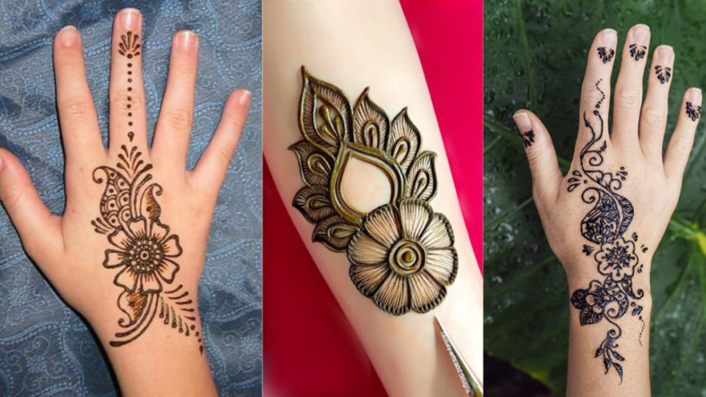 Easy mehndi design