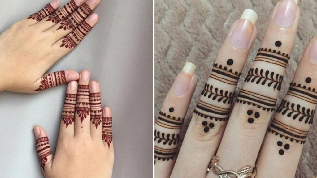 Easy mehndi design