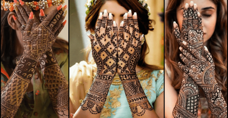 Easy arabic mehndi design back hand