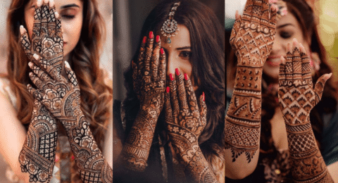 Flower stylish back hand mehndi :"ये फ्लावर बैक हैंड मेहंदी डिज़ाइन देखकर आप खुद को आज़माने से नहीं रोक पाएंगे!"