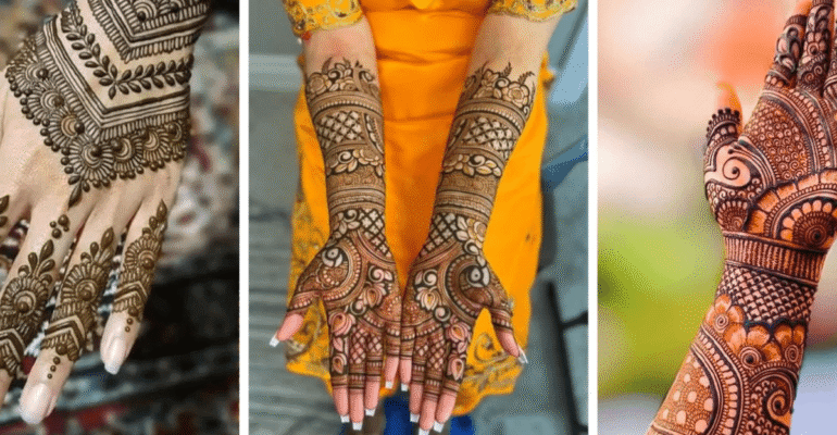 Designer mehndi latest:"2025 के ट्रेंड में सबसे खूबसूरत डिज़ाइनर मेहंदी डिज़ाइन – ब्राइडल से लेकर पार्टी तक हर अवसर के लिए स्टाइलिश और यूनिक पैटर्न जो हर किसी को मोह लें, अभी देखें!"