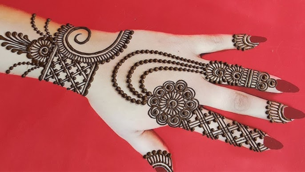 Modern teej special mehndi design:"हरतालिका तीज के लिए चुने ये खास मेहंदी डिजाइन जो हैं मिनटों में बनने वाले, बेहद आकर्षक और फेमिनिन टच देते हैं। अपनी खूबसूरती को सजाएं और त्योहार में बेस्ट दिखें।"