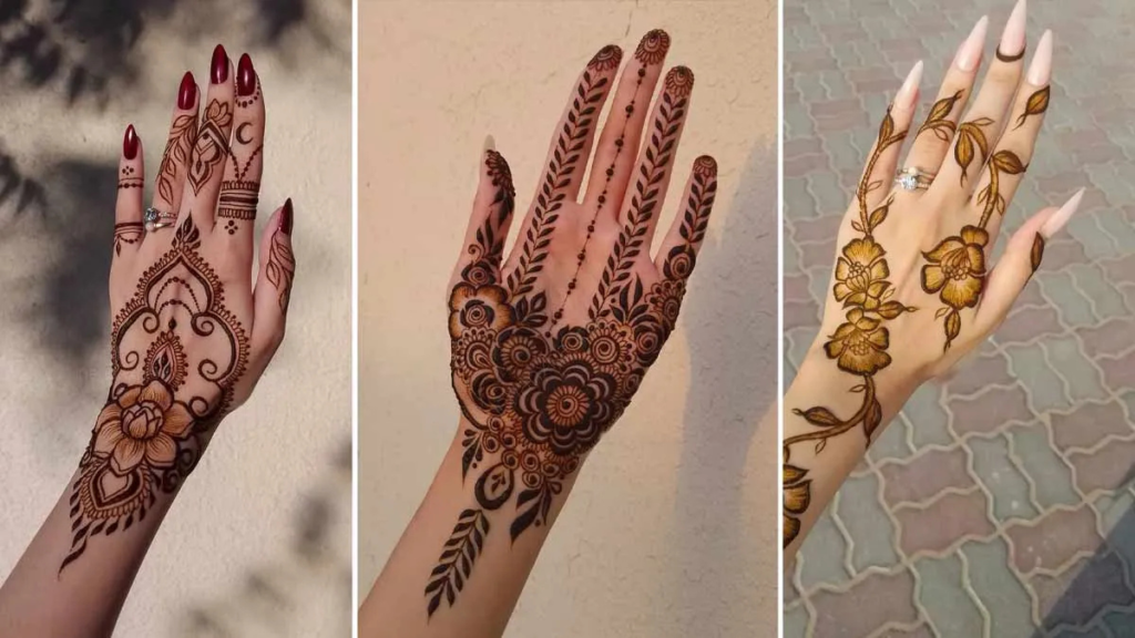 Flower mehndi design easy:"सिर्फ 5 मिनट में बनाएं कमाल की फूलों वाली मेहंदी – देखकर सब हैरान हो जाएंगे"