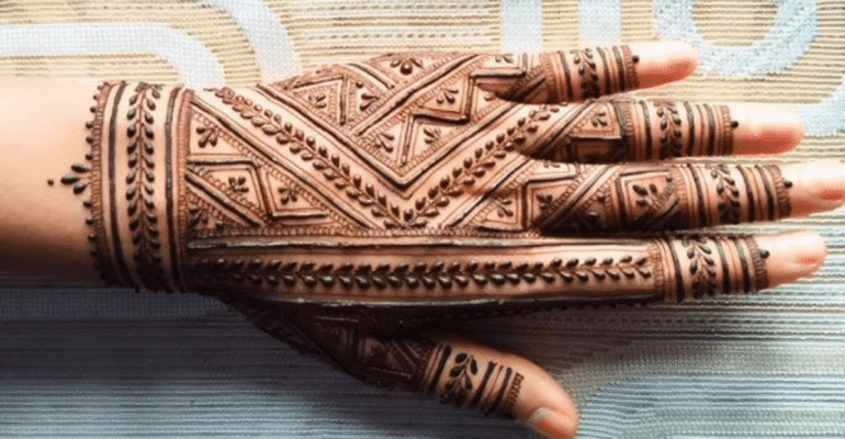 New teej mehndi designs