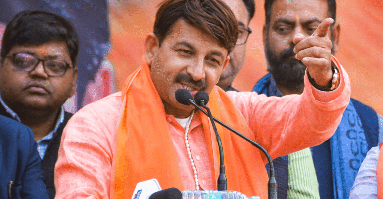 बीजेपी सांसद मनोज तिवारी