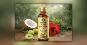 Best hair growth oil with amla, coconut and hibiscus for hair fall control and regrowth