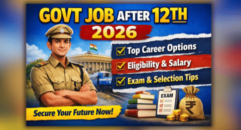 Govt Job After 12th