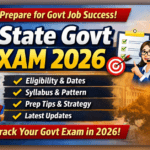 State Govt Exam 2026