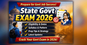 State Govt Exam 2026
