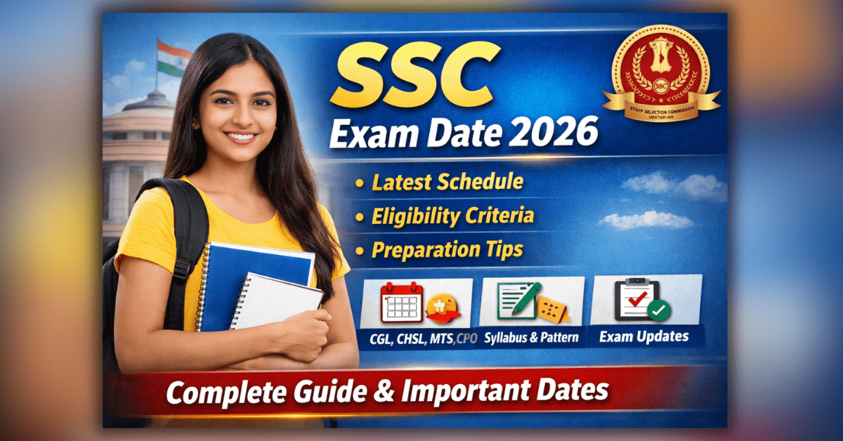 SSC Exam Date 2026