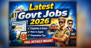 Latest Govt Jobs 2026