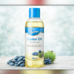 Dabur Castor Arandi Oil bottle for hair growth and skin care