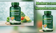 Naturesum Multivitamin Supplement bottle for daily health and immunity support